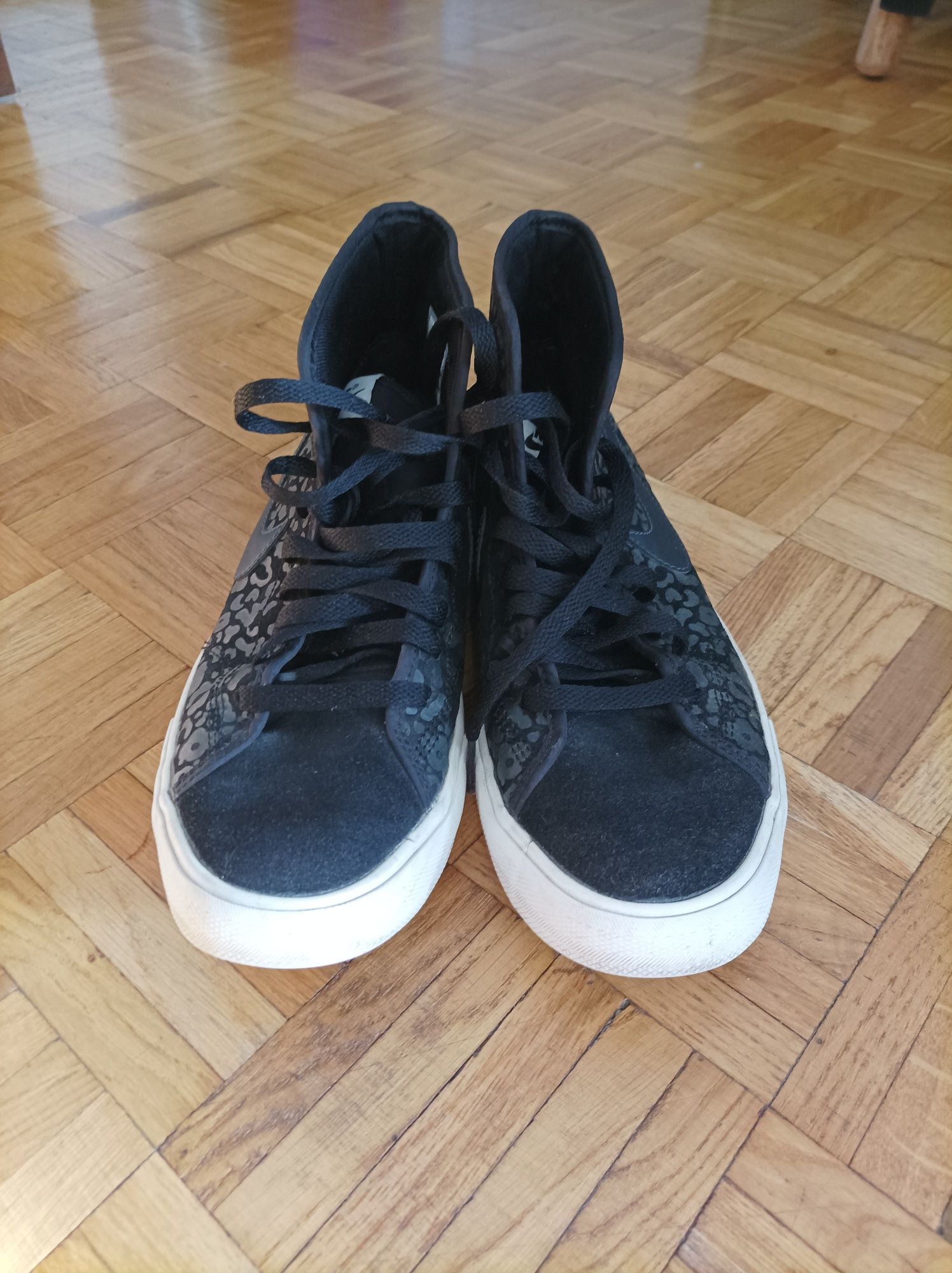 Trampki wysokie damskie Nike Primo Court Suede,