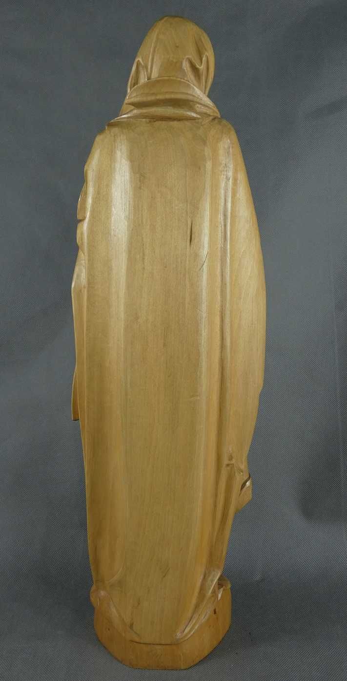 Figura rzeźba MARYJA Matka Boża Bolesna drewno 61 cm Madonna