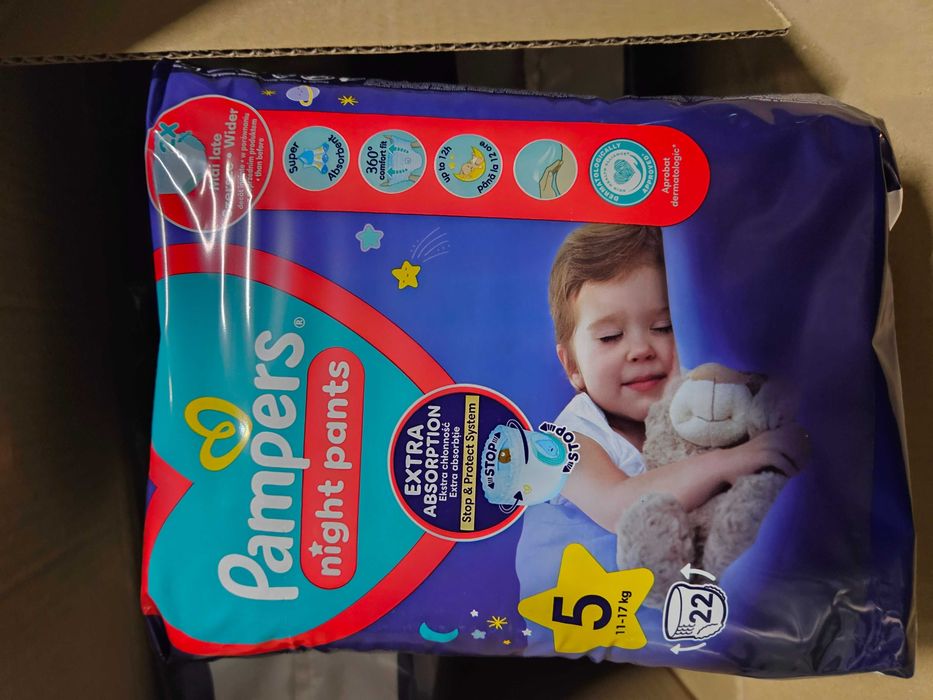 Pampers night pants 5 4x22 szt