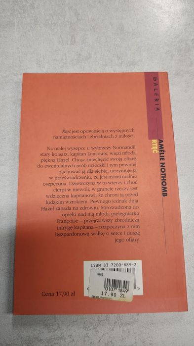 Rtęć. Amelie Nothomb