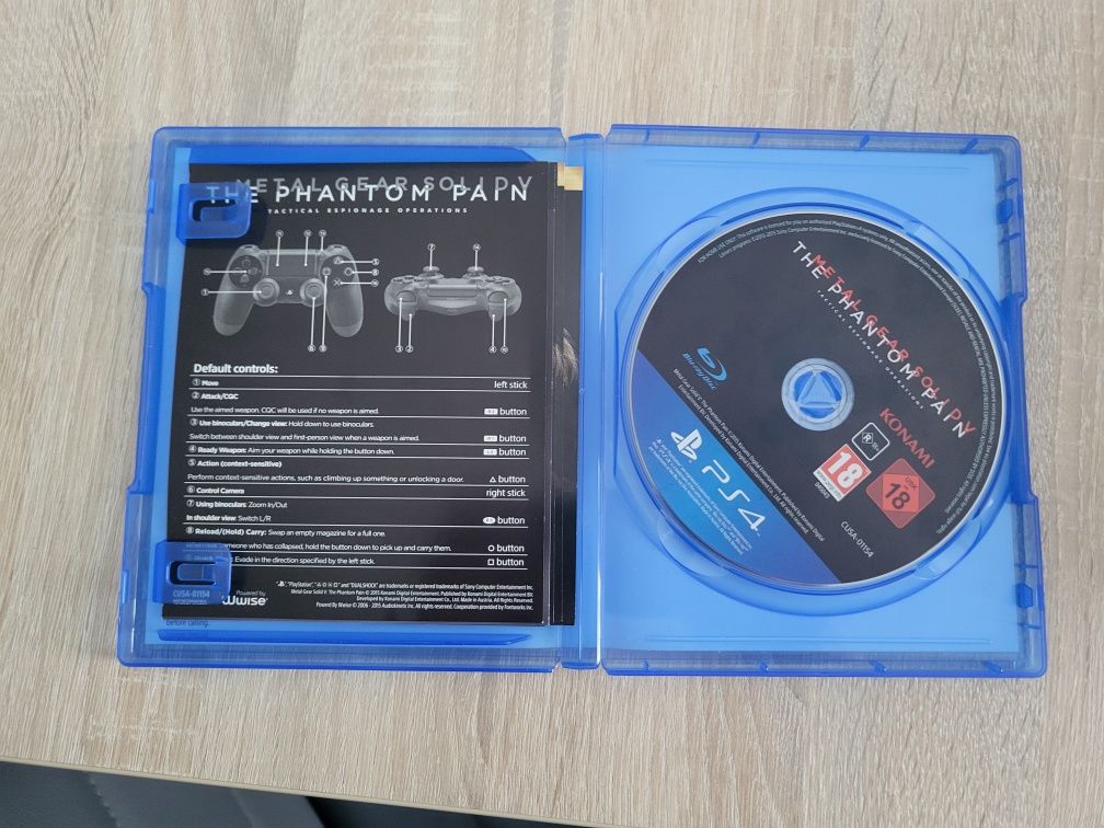 Metal Gear Solid V: The Phantom Pain  (PS4)