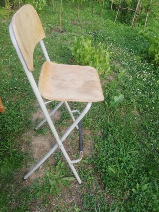 Krzesła barowe z lata 70