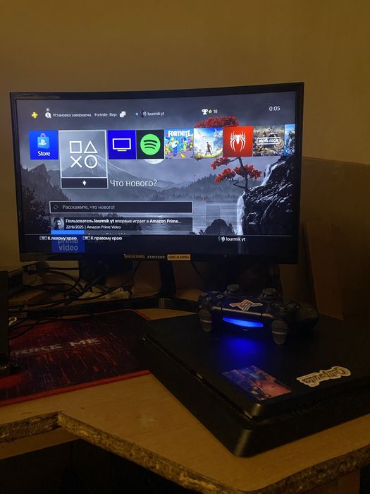 Продаю ps4 slim 1T