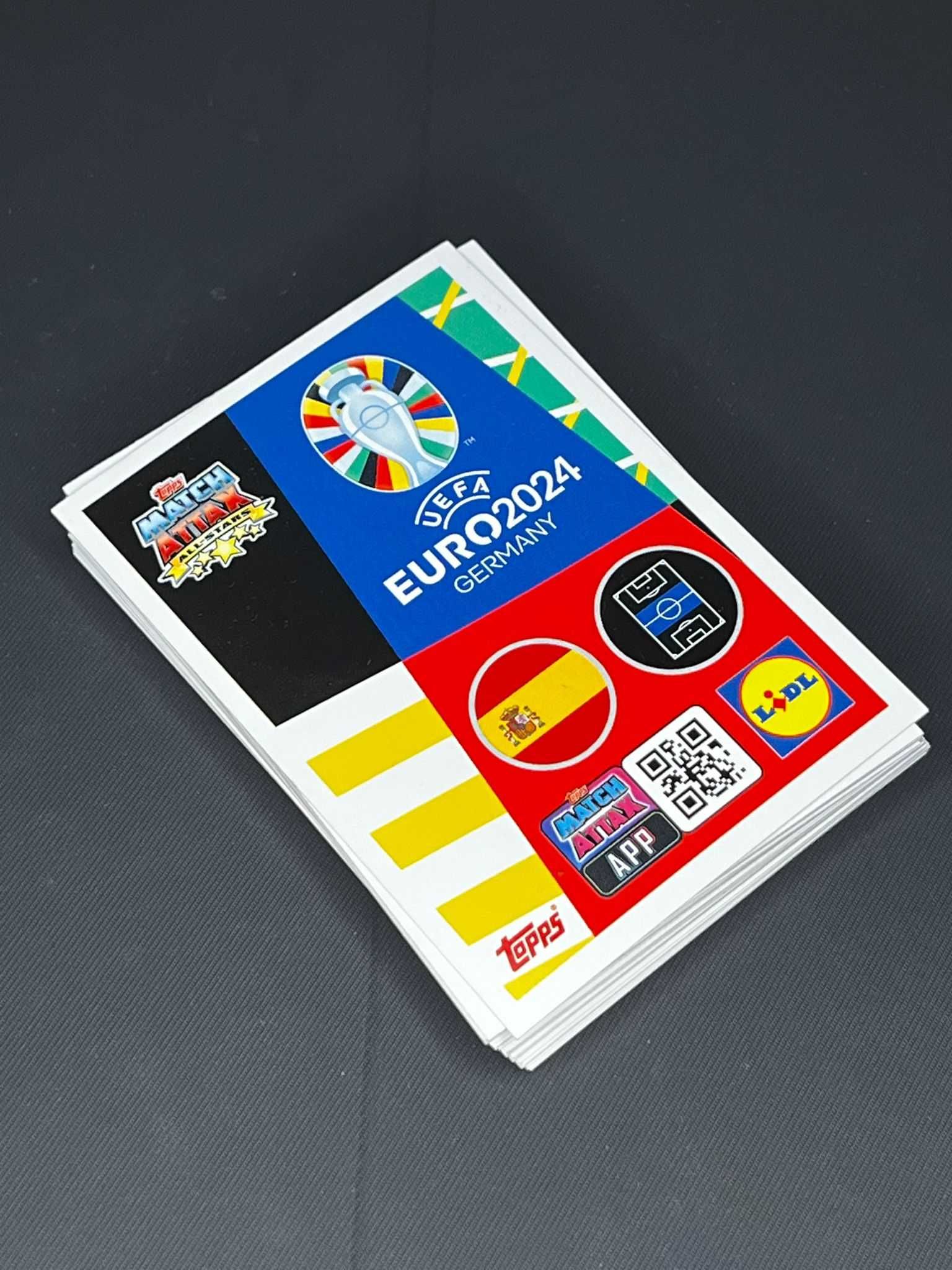 Lote Cartas Topps Lidl EURO 2024