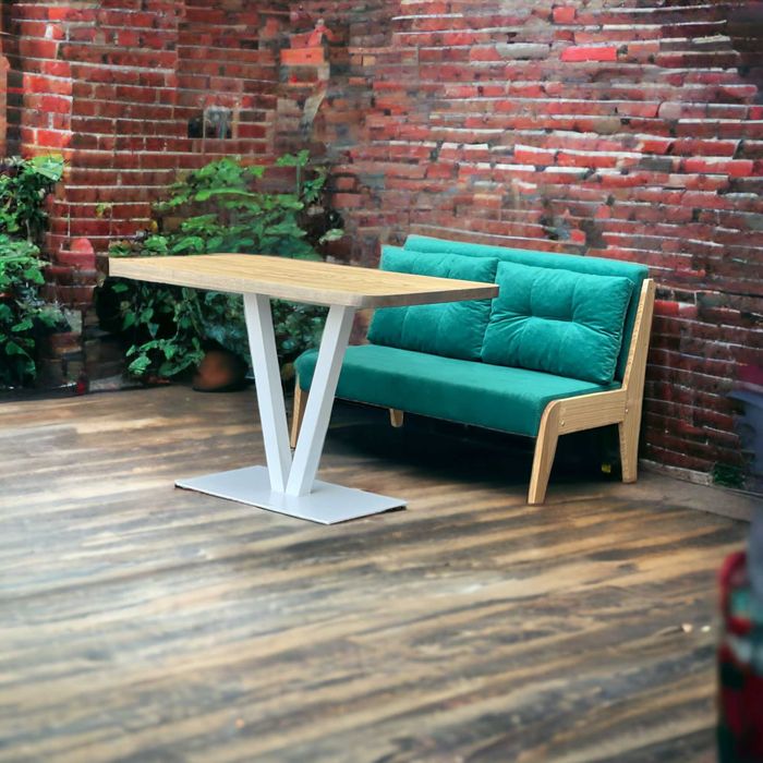 Дивани для офісу в стилі лофт, loft, дивани з металу, столи, стільці