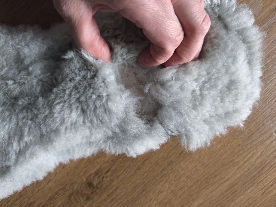 Popreg ujeżdżeniowy 50 cm futro naturalne