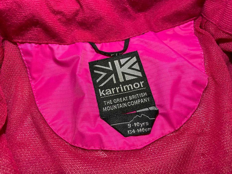 Куртка ветровка Karrimor для девочки, на 9-10 лет, 134-140 см