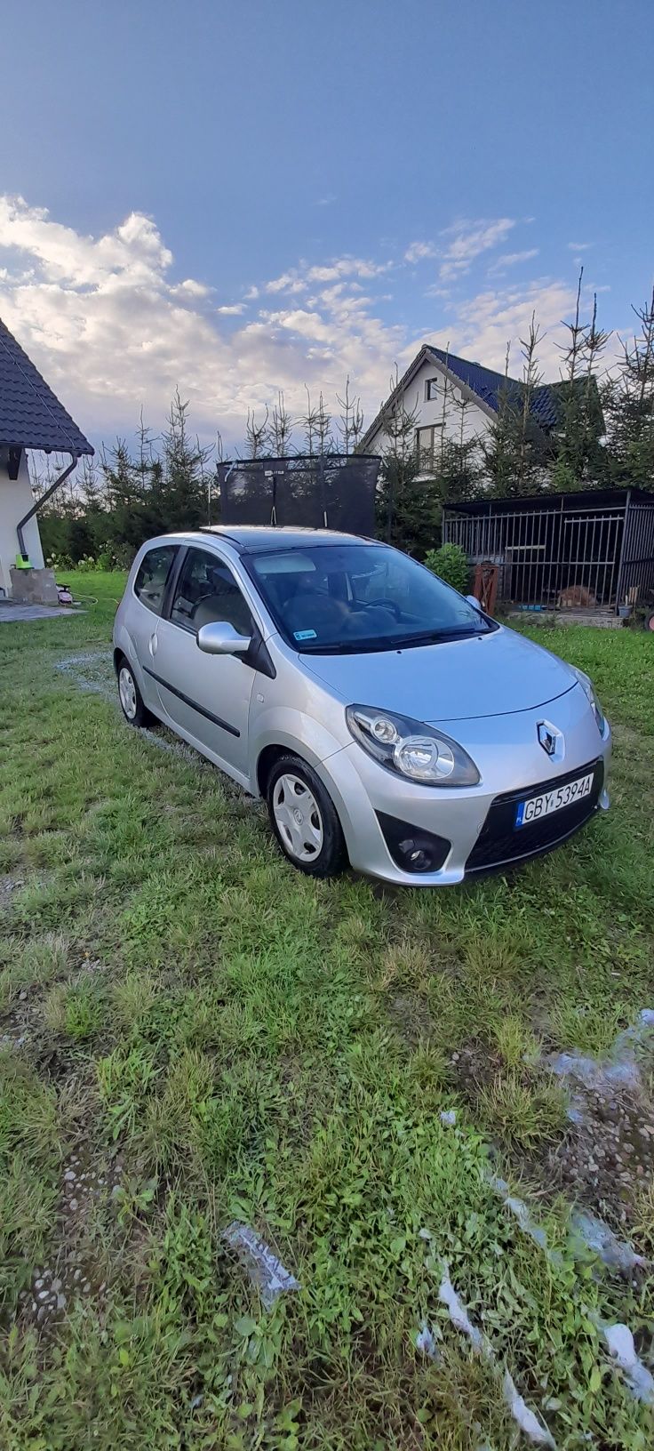 Reno twingo 2 2010  panoramiczny dach i szyberdach