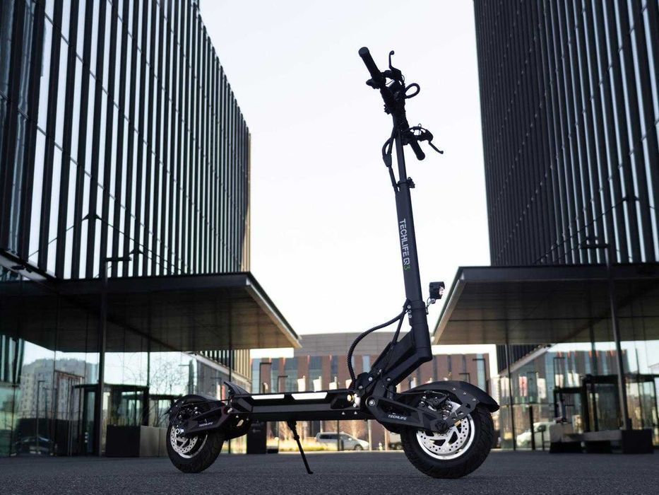 Hulajnoga Elektryczna 1365W Duży Zasięg 50km Amortyzacja TECHLIFE Q3