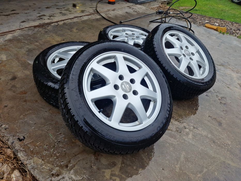 Koła zimowe 16 Audi Seat VW Skoda 205 55 Dunlop 19r 6mm 57.1