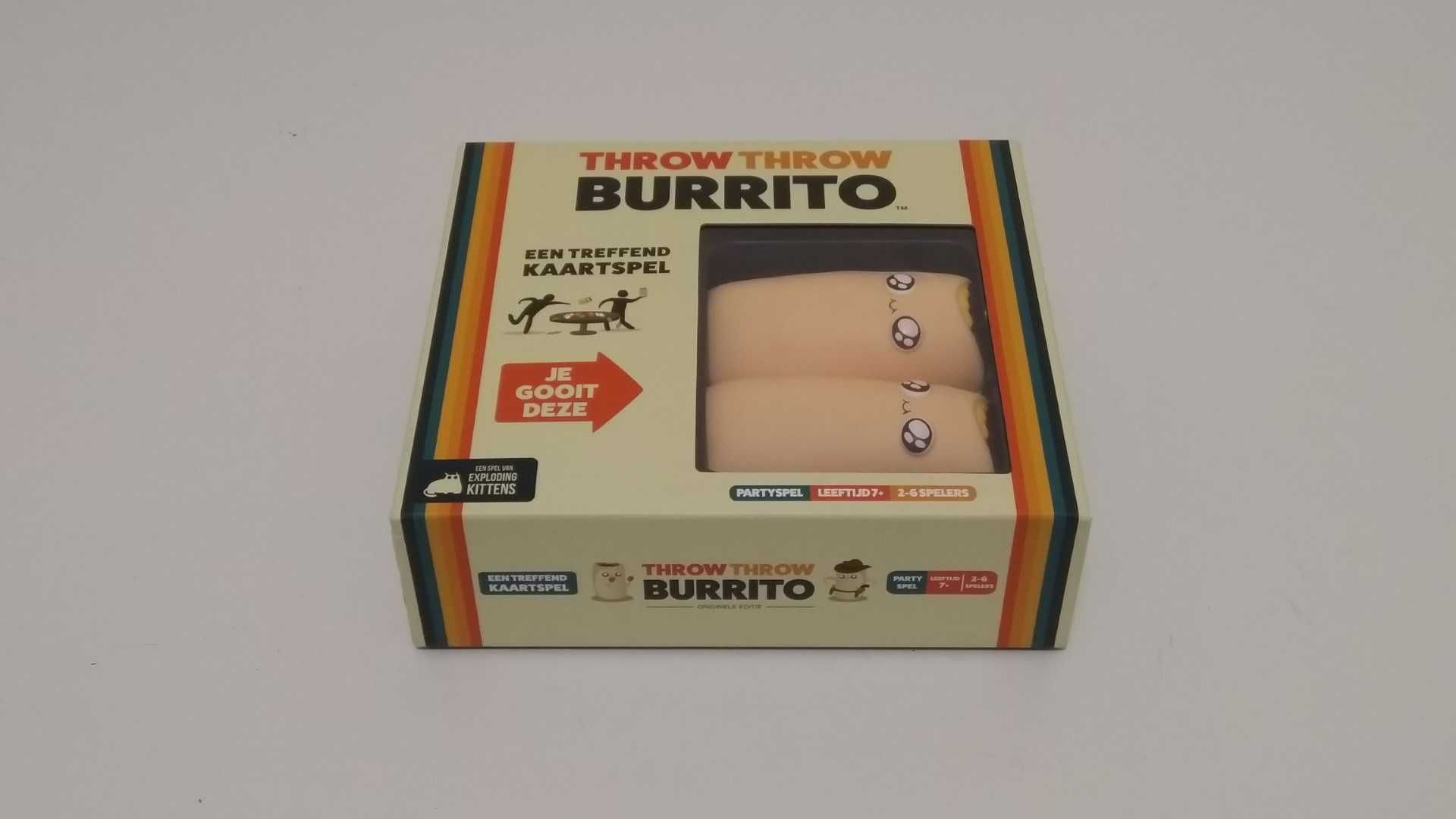 Throw Throw Burrito - Jogo de Tabuleiro