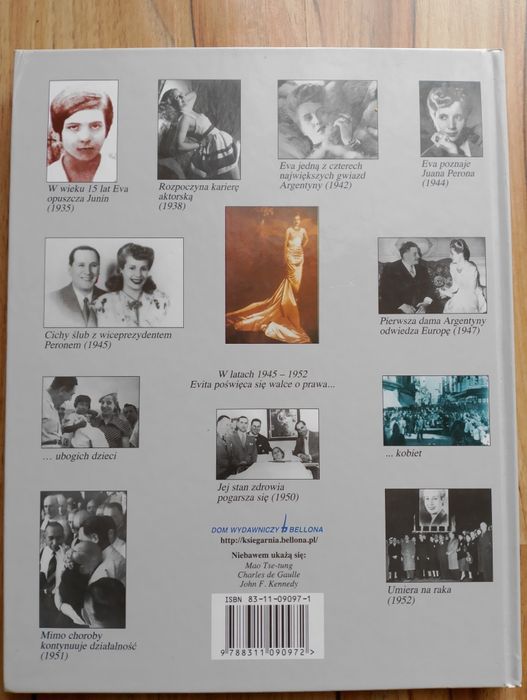 Evita Peron - Biografia ilustrowana