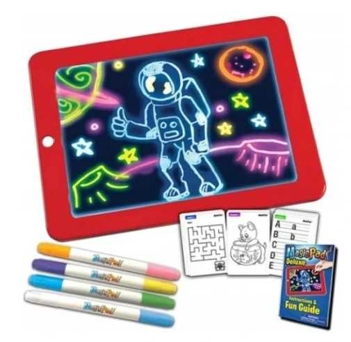 Magiczny tablet z pisakami