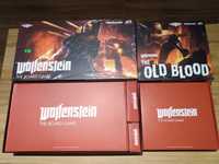 Wolfenstein + Old Blood wersja PL + sklejone figurki + koszulki