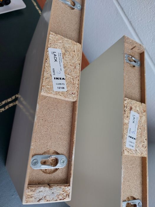 Prateleiras brancas IKEA. Novas