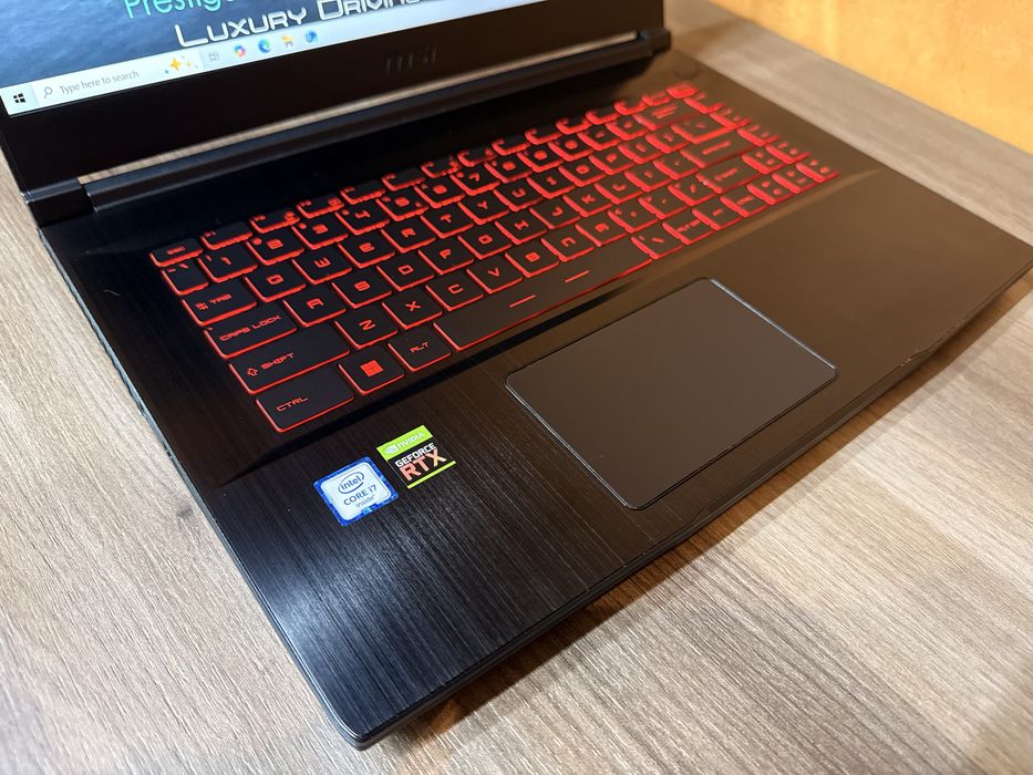 Бюджетний ігровий ноутбук MSI GF65(Core i7/16/512/144hz ips/RTX2060)