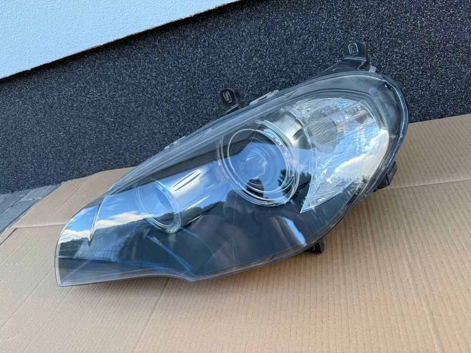 bmw x5 e70 06- lampa przod lewa ladna demontaz zwykla soczewka h7 eu