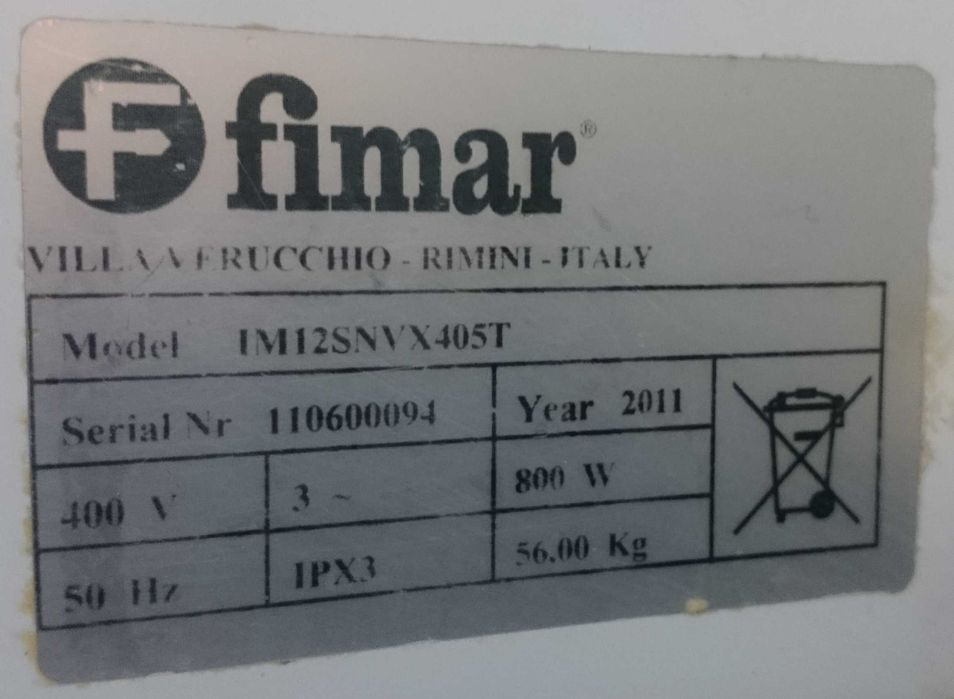Тестомес Fimar 12л, 2 скорости, б/у