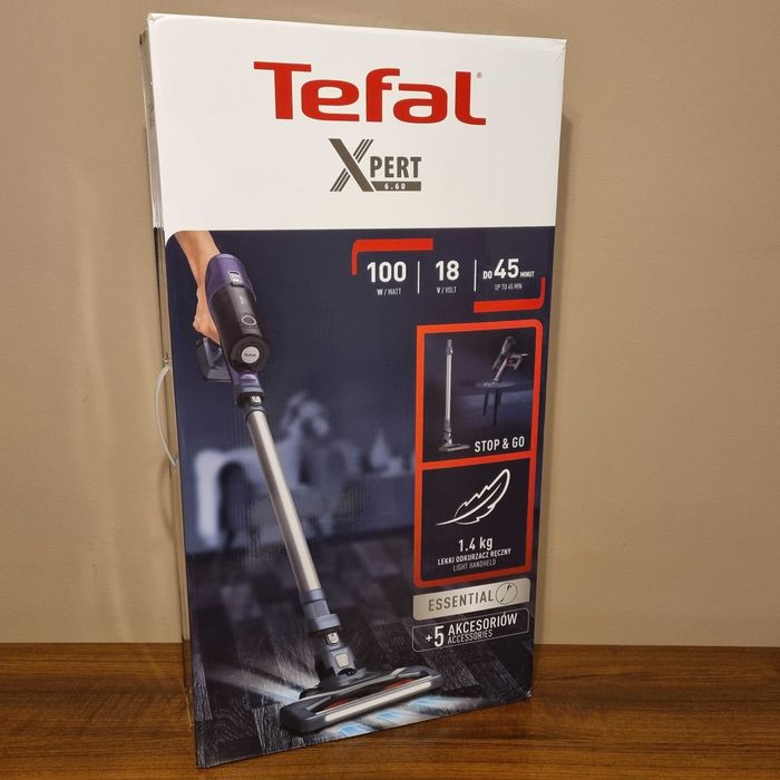 Odkurzacz Tefal X-pert 6.60 pionowy / bezprzewodowy