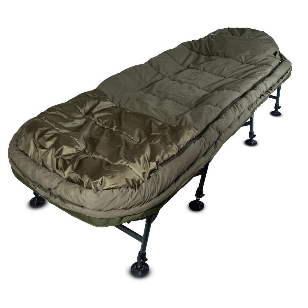 Раскладушка карповая 8 ног + спальник Ranger BED 85 Kingsize Sleep