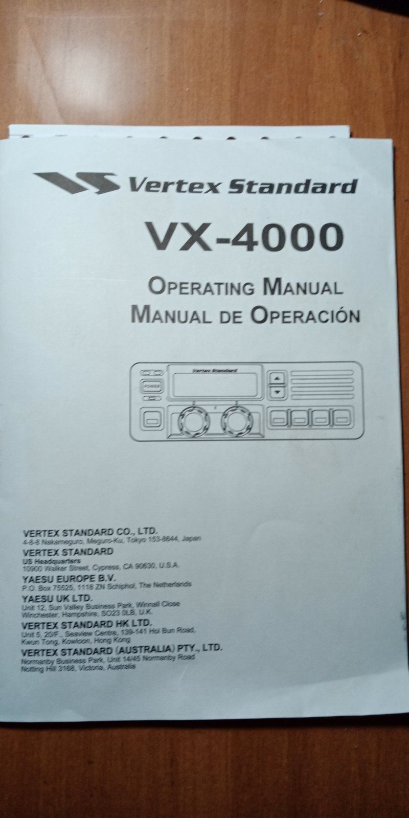 Рация автомобильная Vertex Standart VX 4000 L