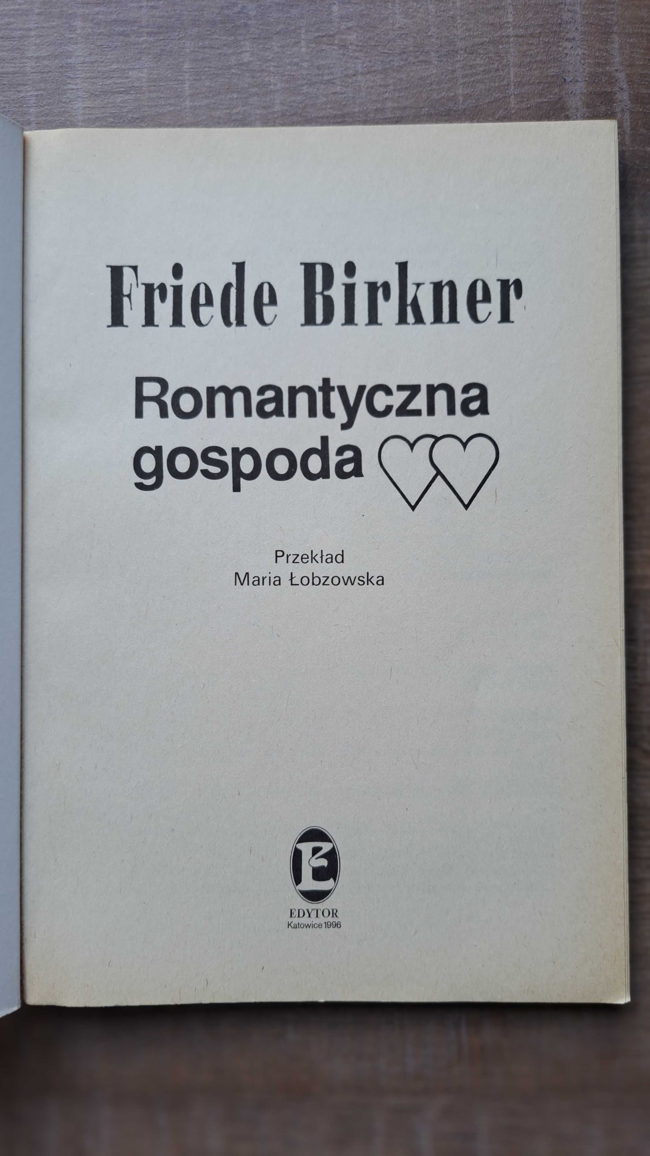 Romantyczna gospoda - Friede Birkner - książka romans