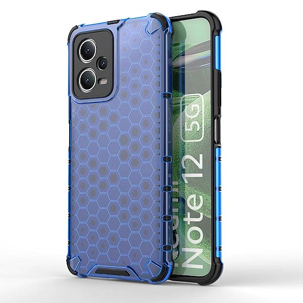 Honeycomb etui do Xiaomi Redmi Note 12/5G / Poco X5/5G pancerny hybryd