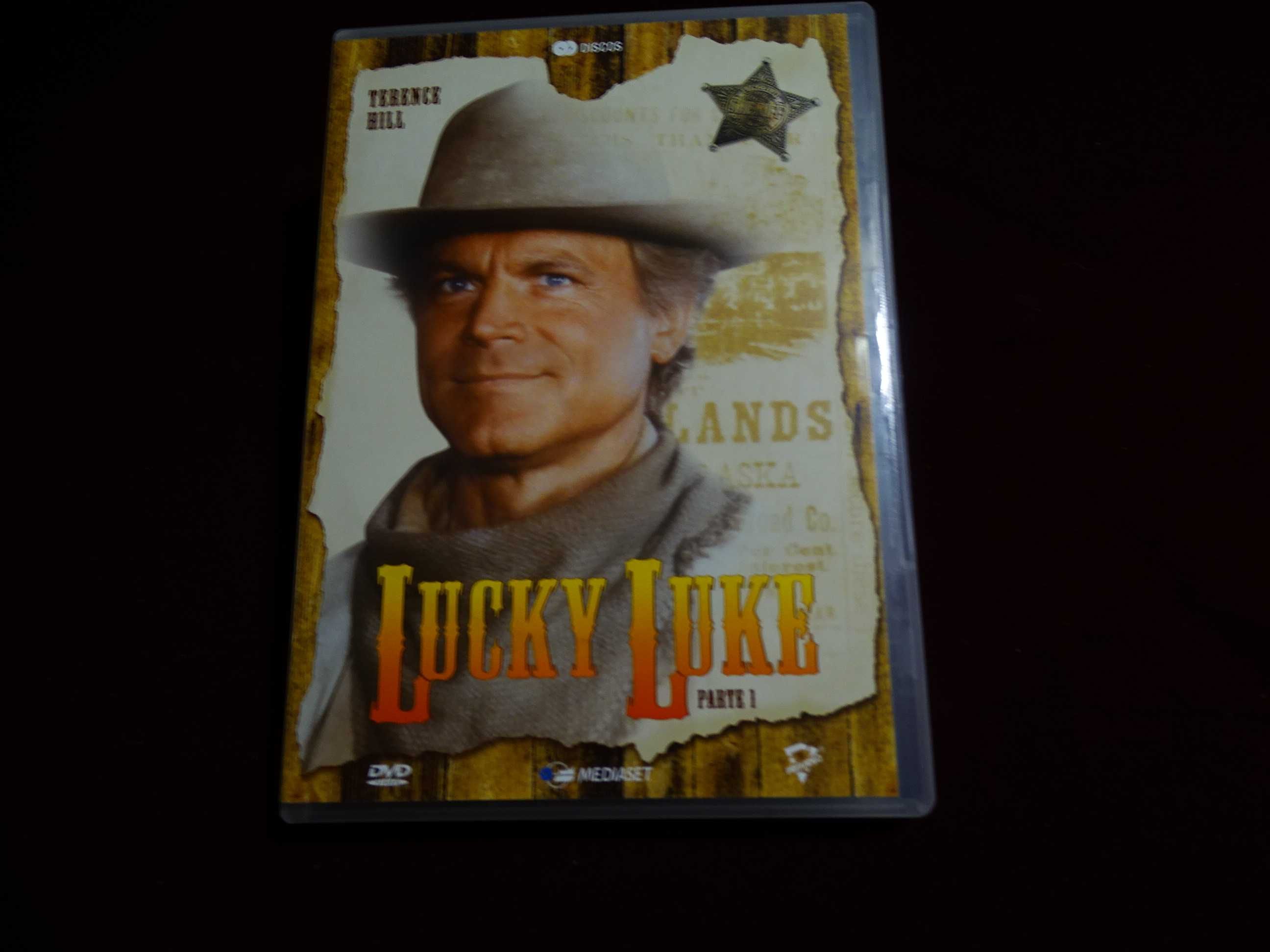 DVD-Lucky Luke-Parte 1-Terence Hill-Edição 2 discos