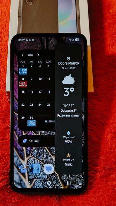 Smartfon Samsung A34 5G.6+6/128GB.,120Hz.,And.16,Dimensity 1080 Nowy