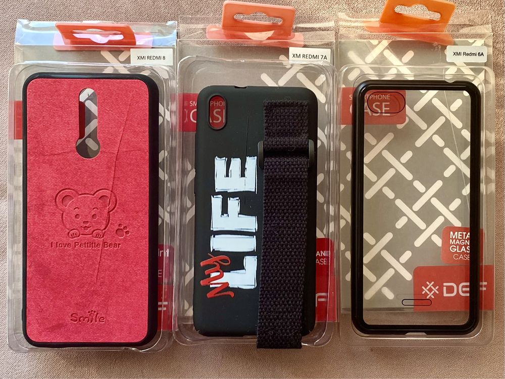 Чехол для Xiaomi Redmi 7A DEF Wristband PC My Life Red черный