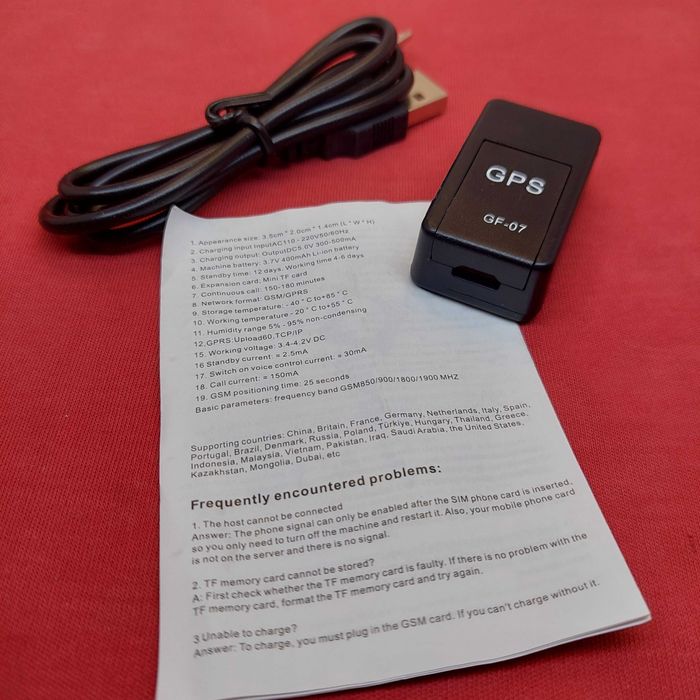 GPS Трекер - устройство 3в1 гпс локация, аудио няня, трекинг, диктофон