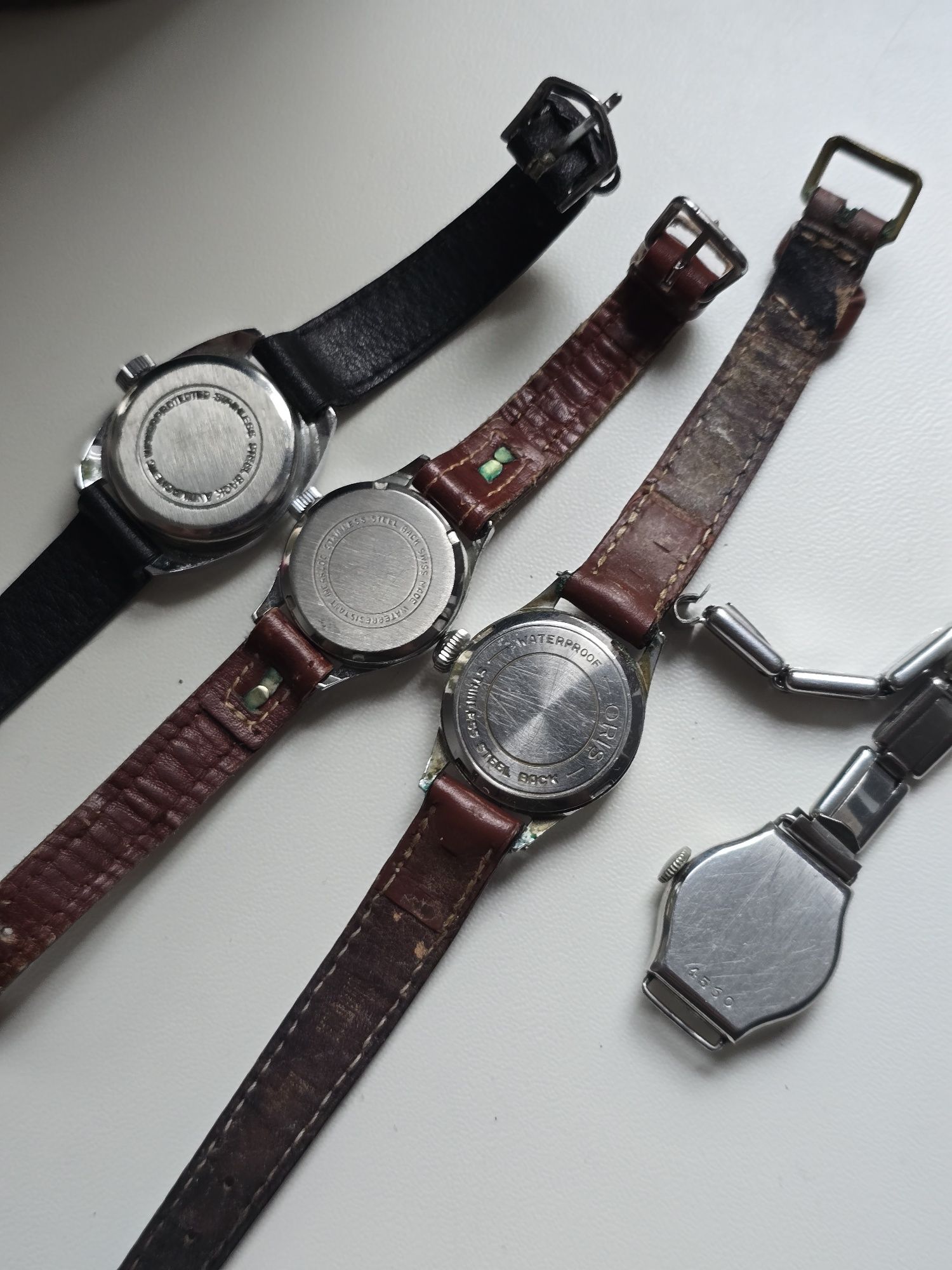 Damskie zegarki vintage - Oris, Siduna, Lejon, Eiger