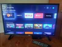 TV 32" Sharp + Smart TV dekoder Wifi Android Netflix YouTube Dvbt2