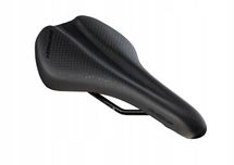 Siodełko rowerowe Bontrager Arvada, szyny stalowe, szerokość 138 mm