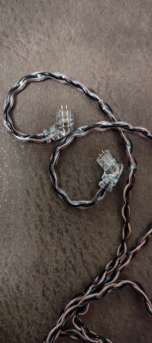 Кабель для навушників - QKZ T1 - 2 pin 0.75mm