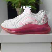 Buty NIKE Air Max 720 - białe / różowe - 38.5 - oryginalne