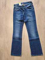 Nowe damskie spodnie jeansowe LEE dzwony rozmiar W28 L33