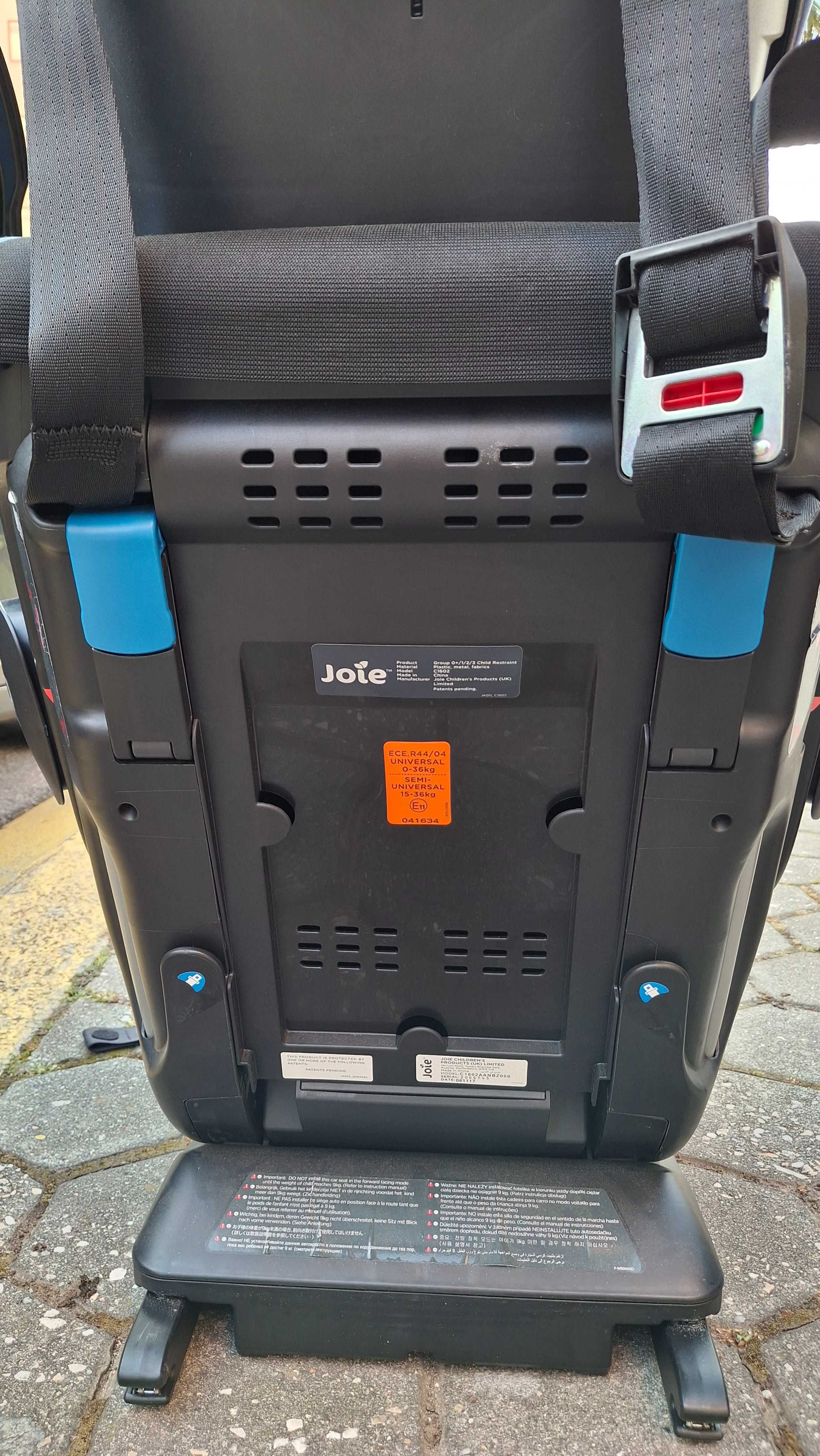 Cadeira JOIE ISOFIX [0 - 12 anos].