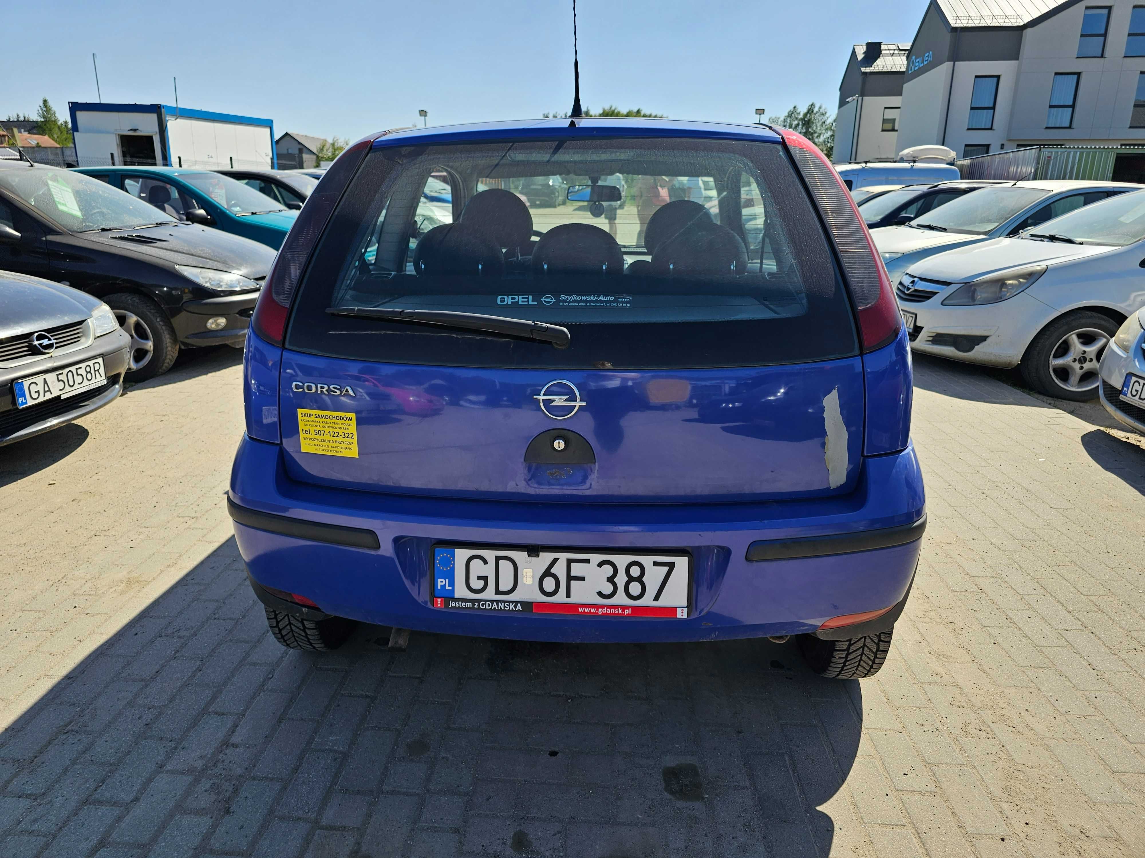 Opel corsa 2004 rok 1.0 Benzyna