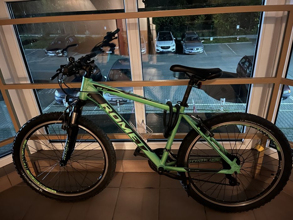 Rower ROMET kolor zielony fluo