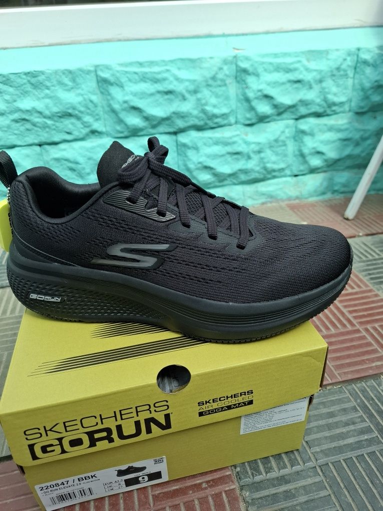 Skechers Elevate 220847/BBK сітка літо 42, 43, 44, 46