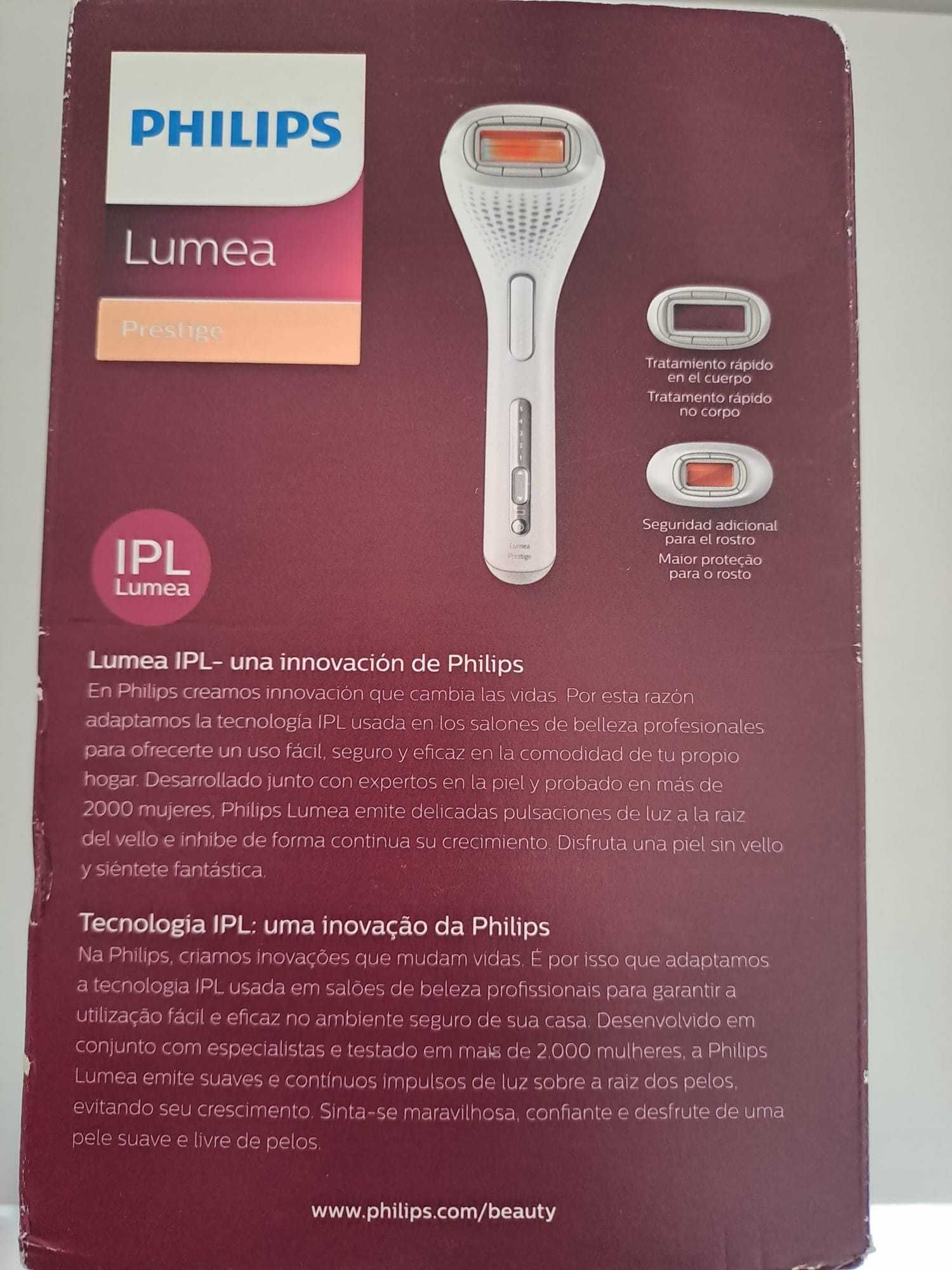 Depiladora Philips Luz Pulsada