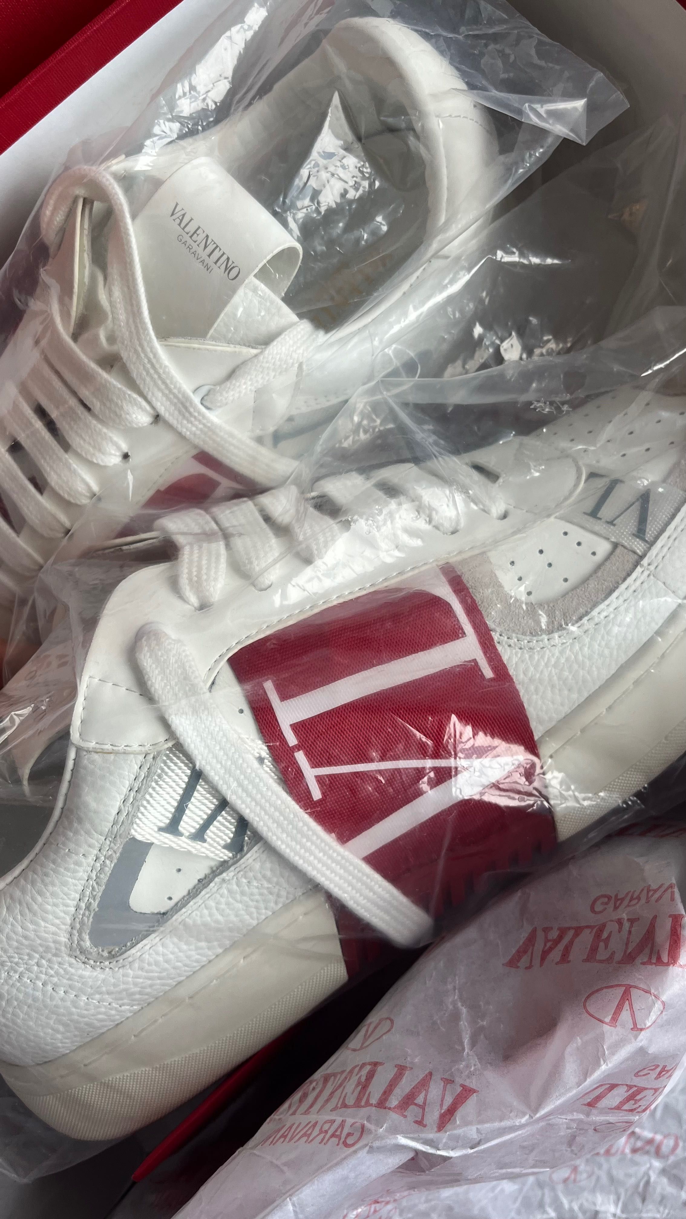 Кеди Valentino білі