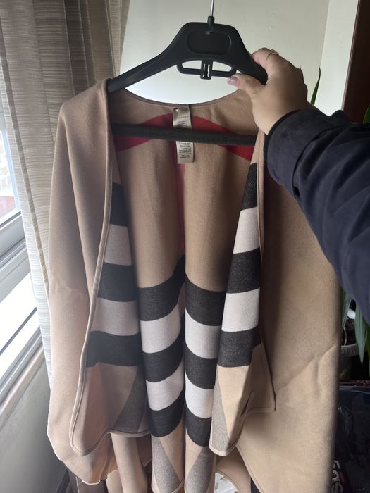 Poncho Burberry Camel