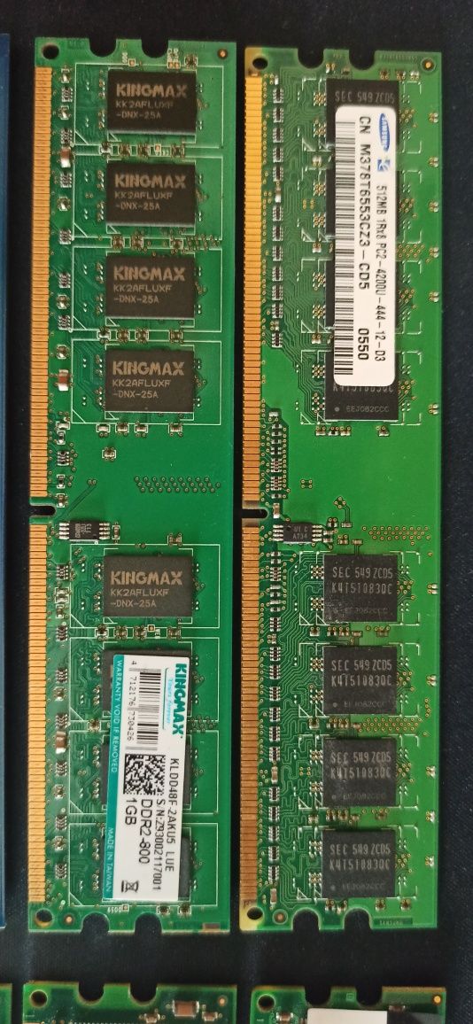Memórias computador desktop e portatil