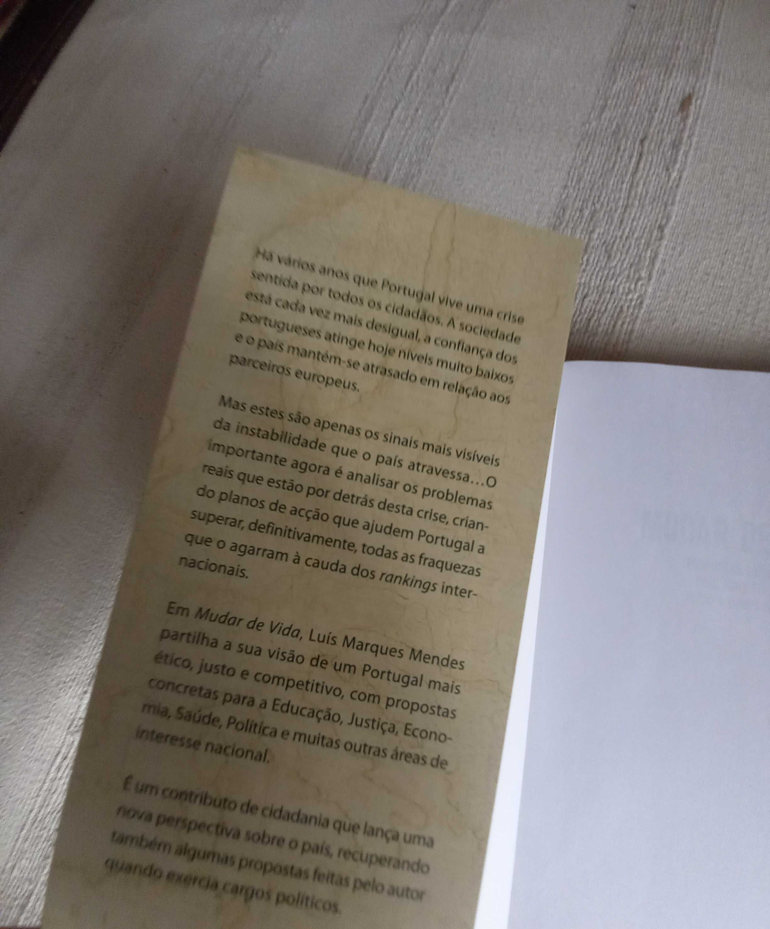 livro de Luis Marques Mendes candidato à Presidência da República