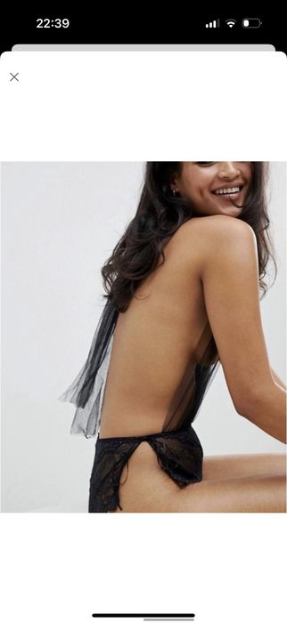 Боді Asos з мереживом