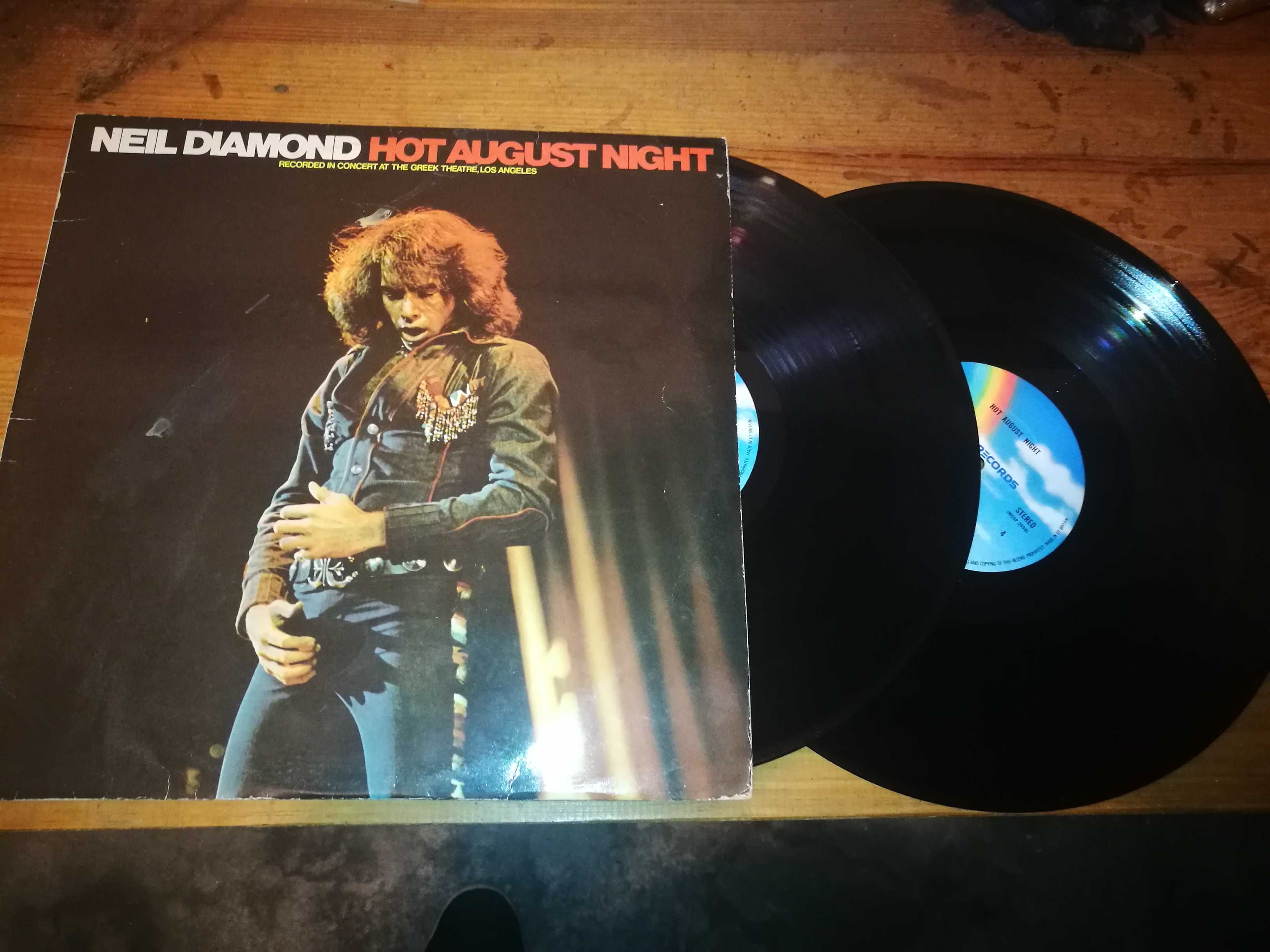 NEIL DIAMOND - Hot August Night 2XLP