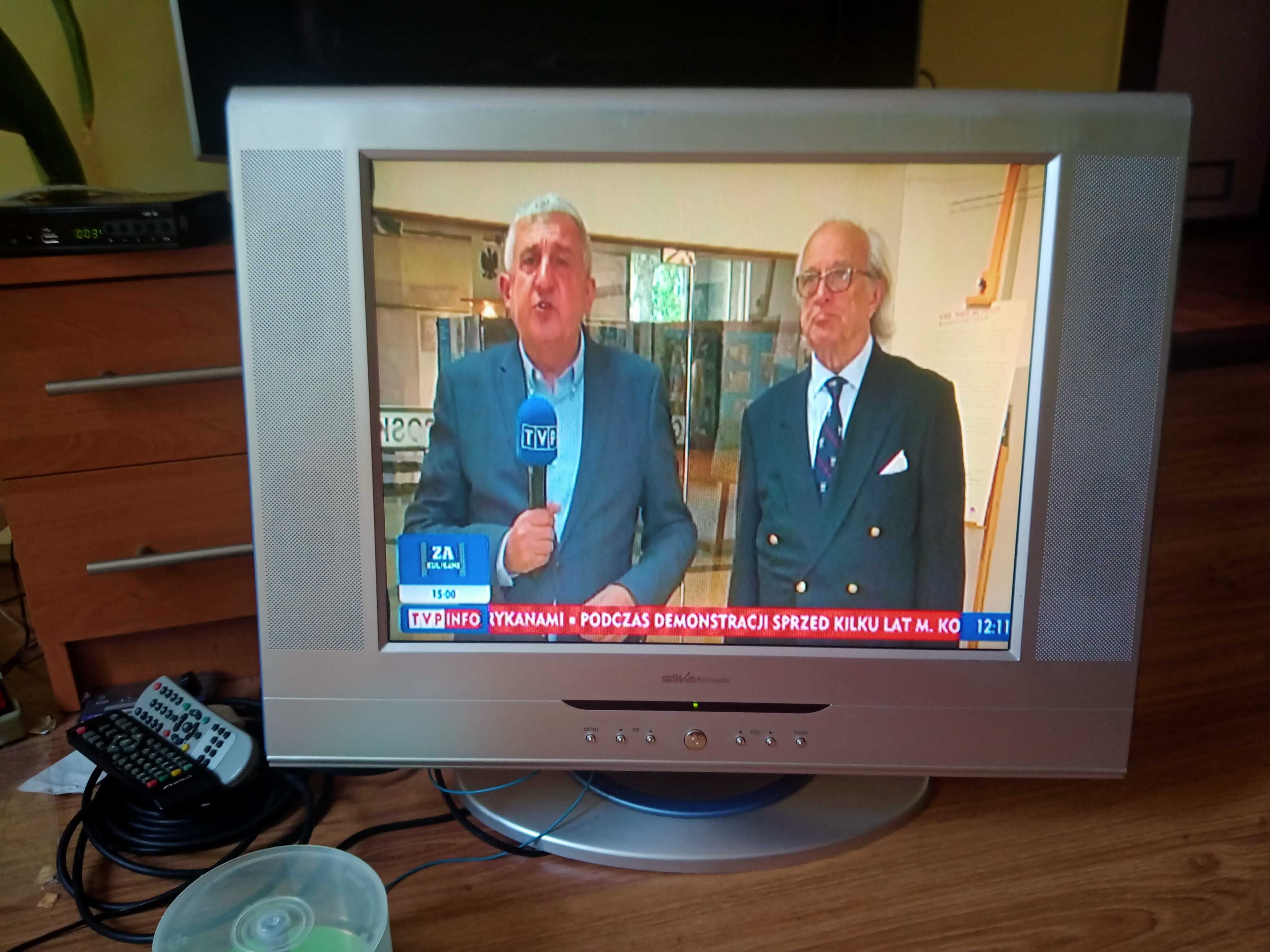 Silva schneider Telewizor. Funkcja Monitor PC Zasilanie 15V do kampera