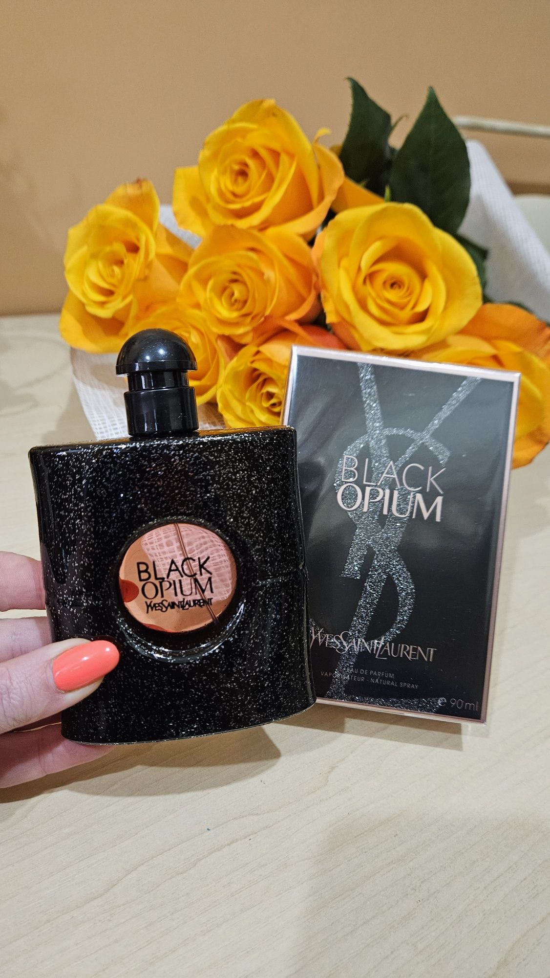 ДУХИ ПАРФУМ жіночий Yves Sain Lauren Black Opium 90 мл